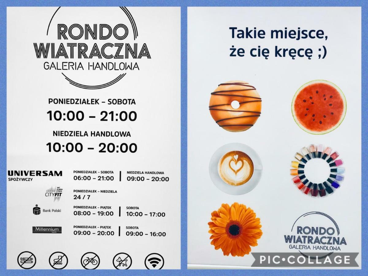 Galeria Rondo Wiatraczna Apartments Warszawa Exteriör bild